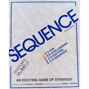 Sequence A Game of Strategy by Jax Family Board Games Ages 7+